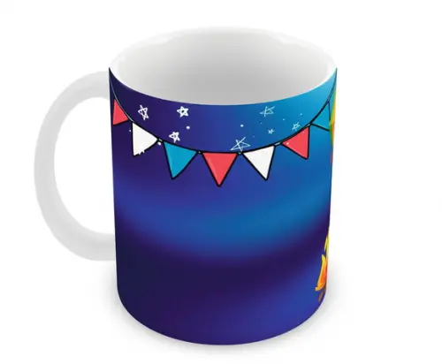 Caneca Polímero Festa Junina Personalizada