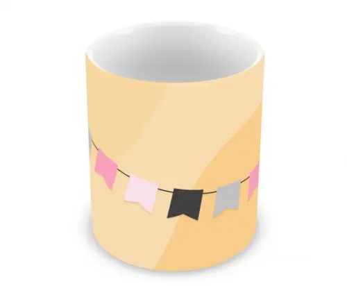 Caneca Polímero Festa Junina Personalizada