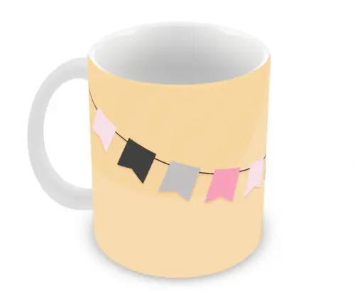 Caneca Polímero Festa Junina Personalizada