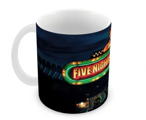Caneca Polímero Five Nights At Freddys Personalizada