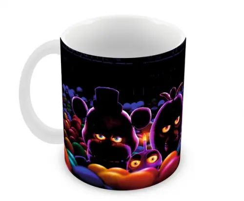 Caneca Polímero Five Nights At Freddys Personalizada