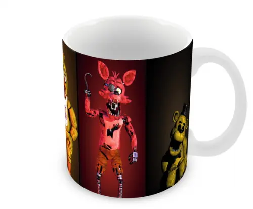 Caneca Polímero Five Nights At Freddys Personalizada
