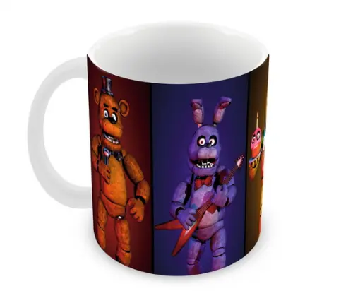 Caneca Polímero Five Nights At Freddys Personalizada