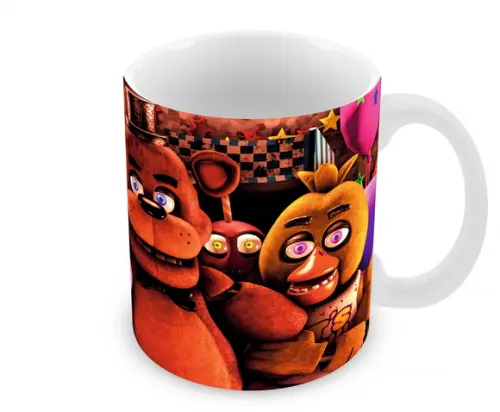 Caneca Polímero Five Nights At Freddys Personalizada