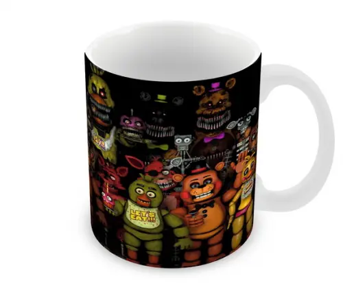Caneca Polímero Five Nights At Freddys Personalizada