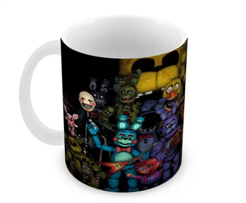Caneca Polímero Five Nights At Freddys Personalizada