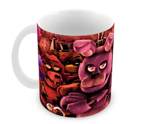 Caneca Polímero Five Nights At Freddys Personalizada