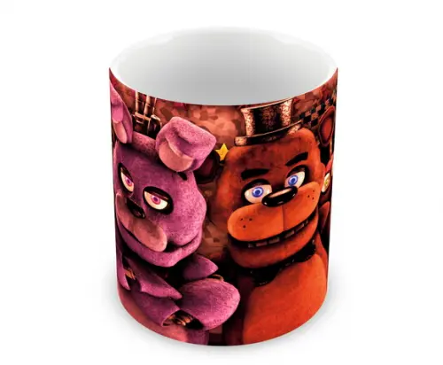 Caneca Polímero Five Nights At Freddys Personalizada