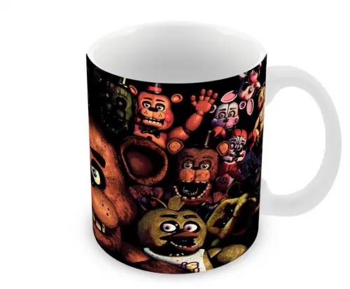 Caneca Polímero Five Nights At Freddys Personalizada