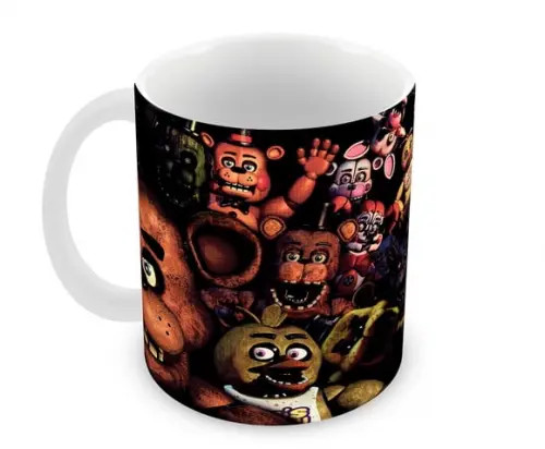Caneca Polímero Five Nights At Freddys Personalizada