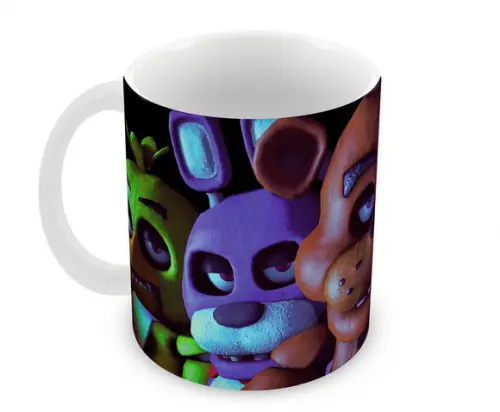 Caneca Polímero Five Nights At Freddys Personalizada
