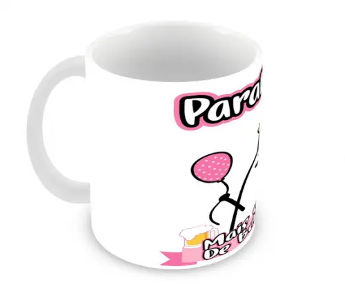 Caneca Polímero Flork Aniversário Personalizada