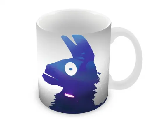 Caneca Polímero Fortnite Llama Personalizada