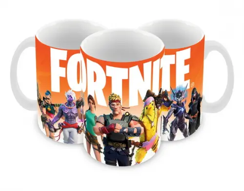 Caneca Polímero Fortnite Personalizada