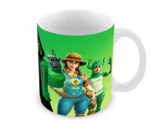 Caneca Polímero Fortnite Personalizada