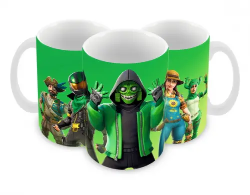 Caneca Polímero Fortnite Personalizada