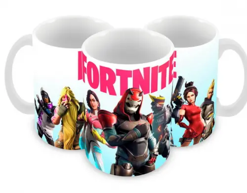 Caneca Polímero Fortnite Personalizada