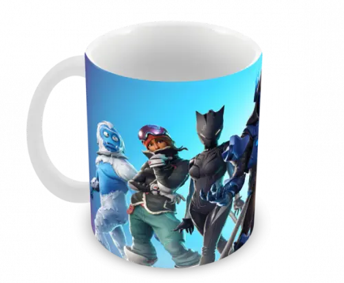 Caneca Polímero Fortnite Personalizada