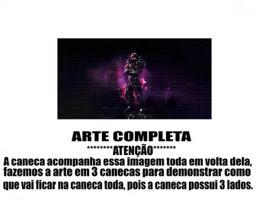 Caneca Polímero Fortnite Personalizada