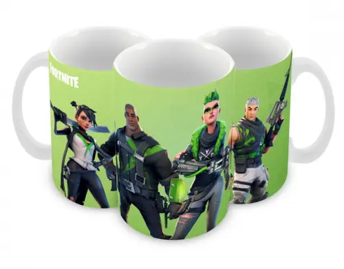 Caneca Polímero Fortnite Personalizada
