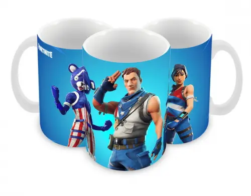 Caneca Polímero Fortnite Personalizada