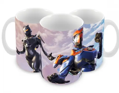 Caneca Polímero Fortnite Personalizada