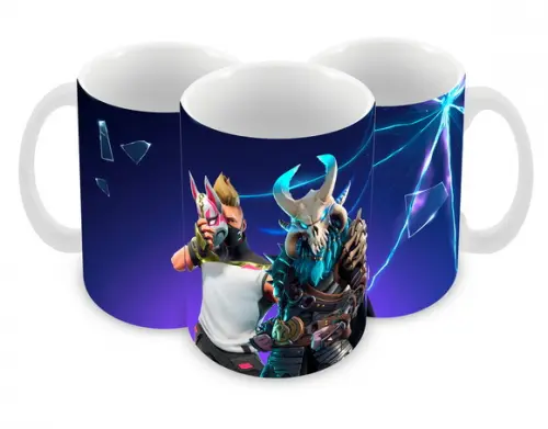 Caneca Polímero Fortnite Personalizada