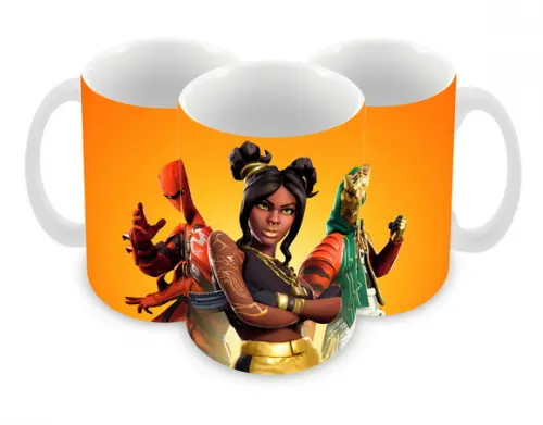 Caneca Polímero Fortnite Personalizada