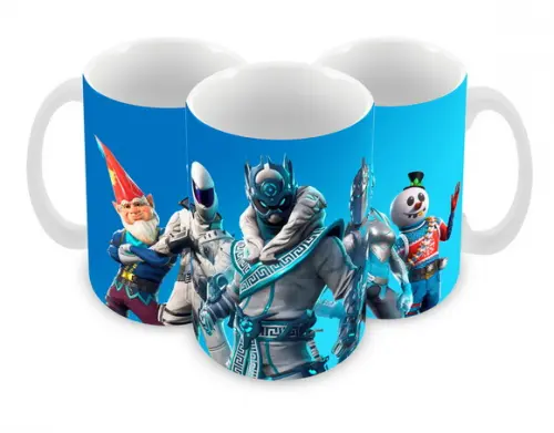 Caneca Polímero Fortnite Personalizada