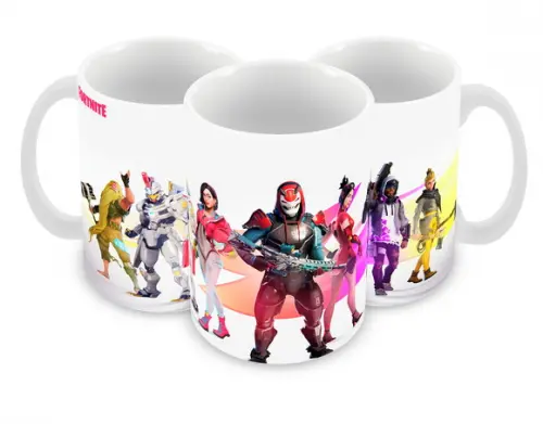 Caneca Polímero Fortnite Personalizada