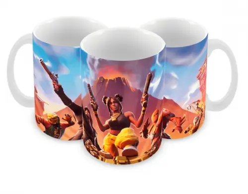Caneca Polímero Fortnite Personalizada