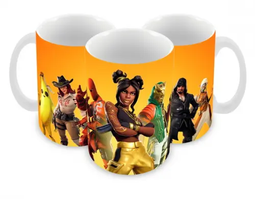 Caneca Polímero Fortnite Personalizada