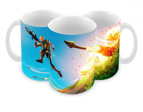 Caneca Polímero Fortnite Personalizada