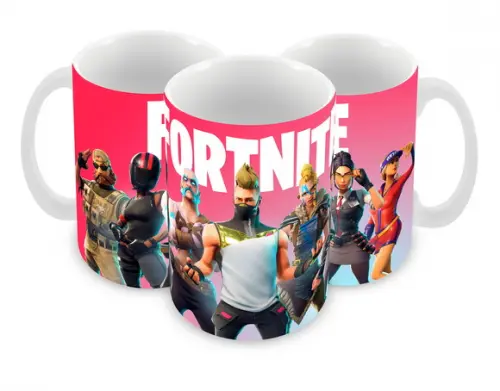 Caneca Polímero Fortnite Personalizada