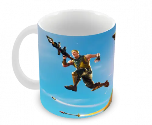 Caneca Polímero Fortnite Personalizada