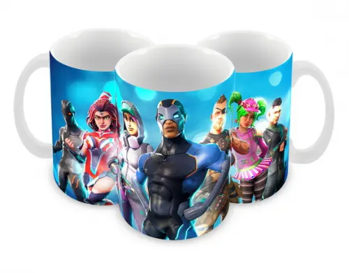 Caneca Polímero Fortnite Personalizada