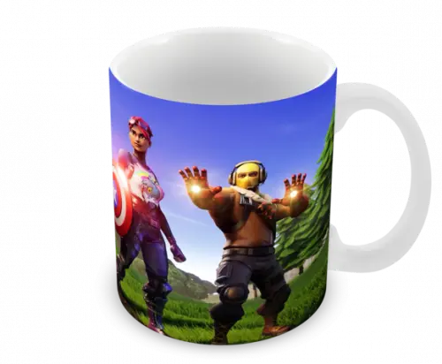 Caneca Polímero Fortnite Personalizada