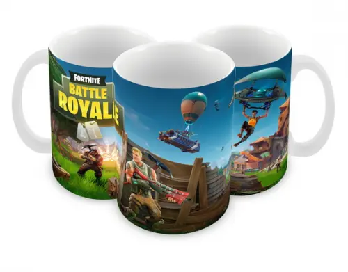 Caneca Polímero Fortnite Personalizada