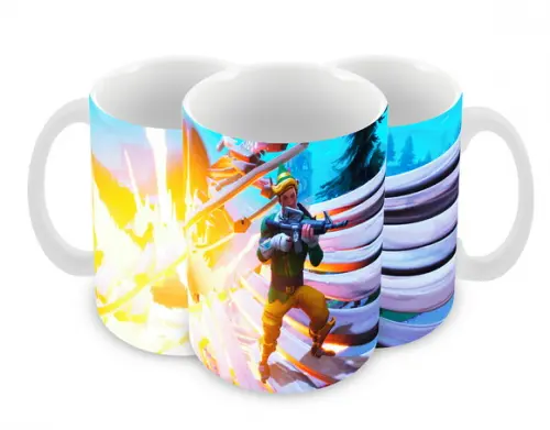 Caneca Polímero Fortnite Personalizada