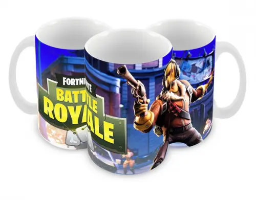 Caneca Polímero Fortnite Personalizada