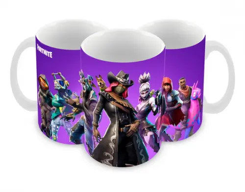 Caneca Polímero Fortnite Personalizada