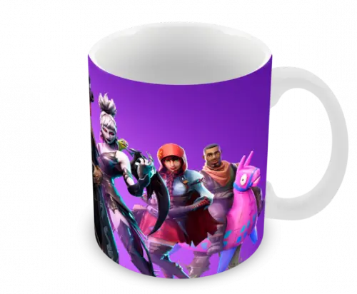 Caneca Polímero Fortnite Personalizada