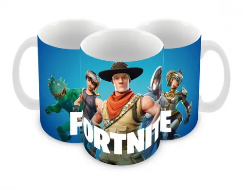 Caneca Polímero Fortnite Personalizada