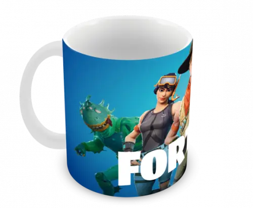 Caneca Polímero Fortnite Personalizada