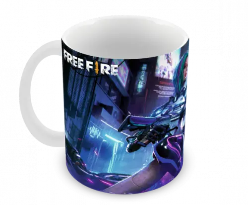 Caneca Polímero Free Fire Personalizada