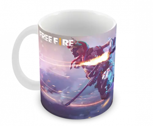 Caneca Polímero Free Fire Personalizada