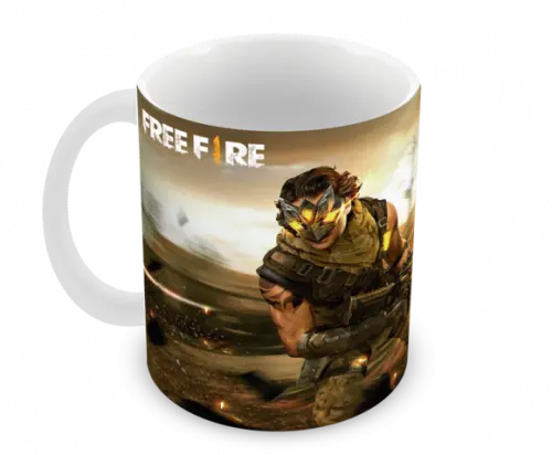 Caneca Polímero Free Fire Personalizada