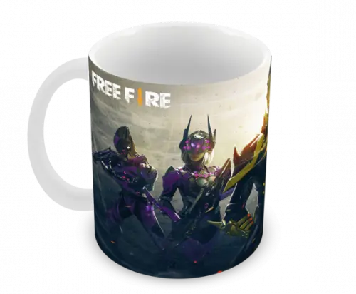 Caneca Polímero Free Fire Personalizada