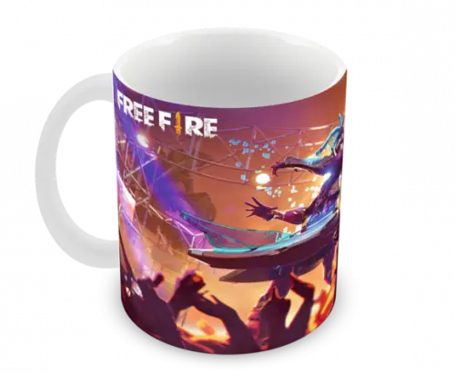 Caneca Polímero Free Fire Personalizada