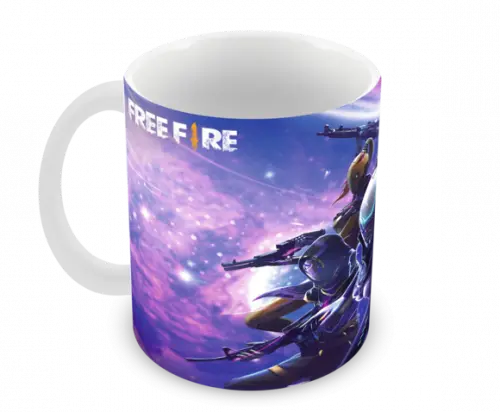 Caneca Polímero Free Fire Personalizada